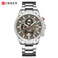 CURREN 8275 Men Japan Quartz Movement Wristwatch Casual Simple Stainless Steel Men Business Watch